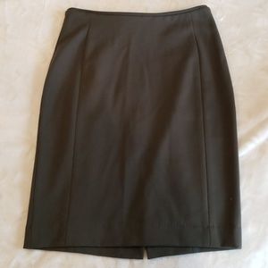 Olive green skirt